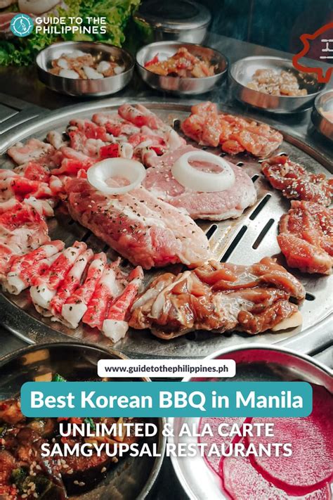 Best Korean BBQ in Manila: Unlimited & Ala Carte Samgyupsal .